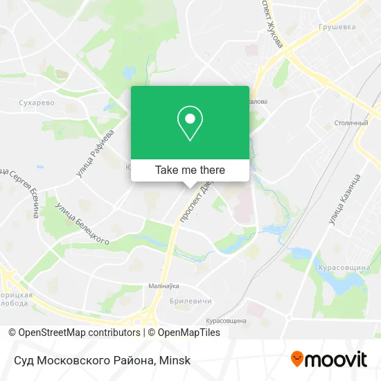Суд Московского Района map