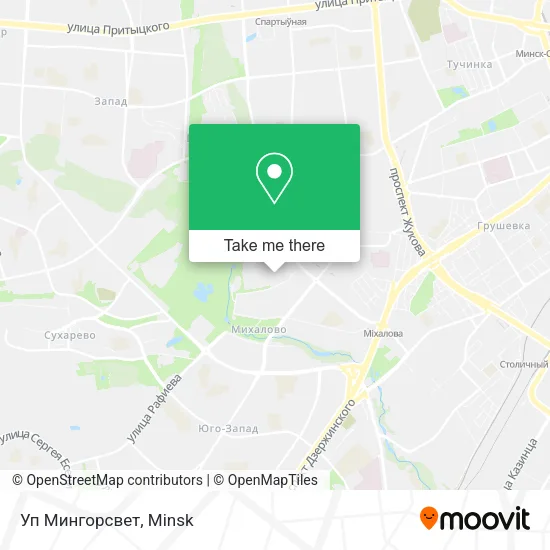 Уп Мингорсвет map