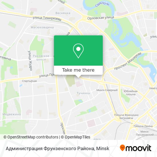 Администрация Фрунзенского Района map