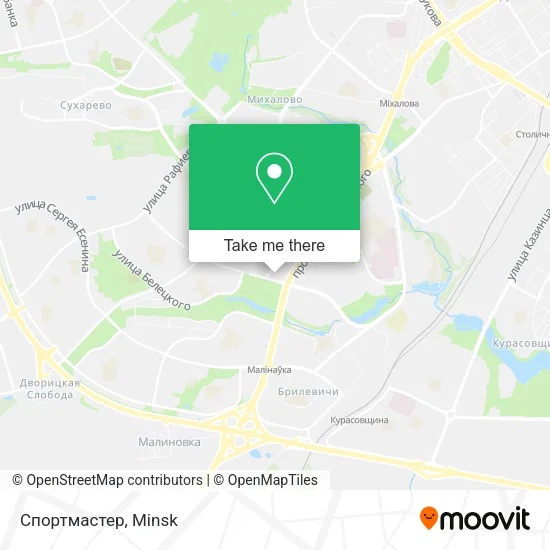 Спортмастер map