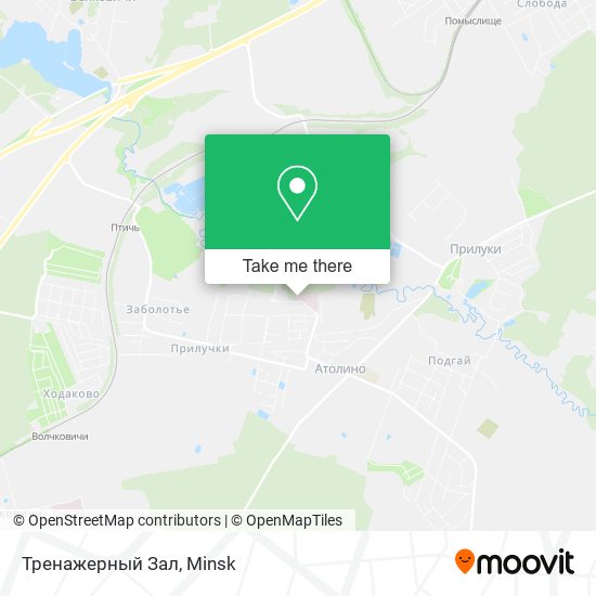 Тренажерный Зал map