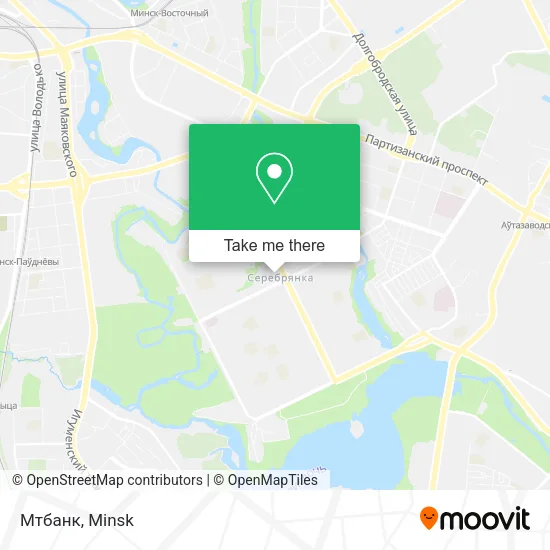 Мтбанк map