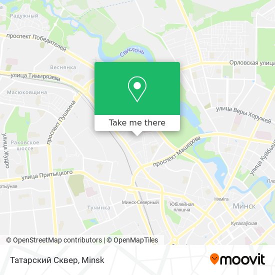 Татарский Сквер map