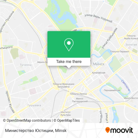 Министерство Юстиции map