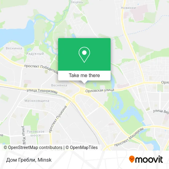 Дом Гребли map