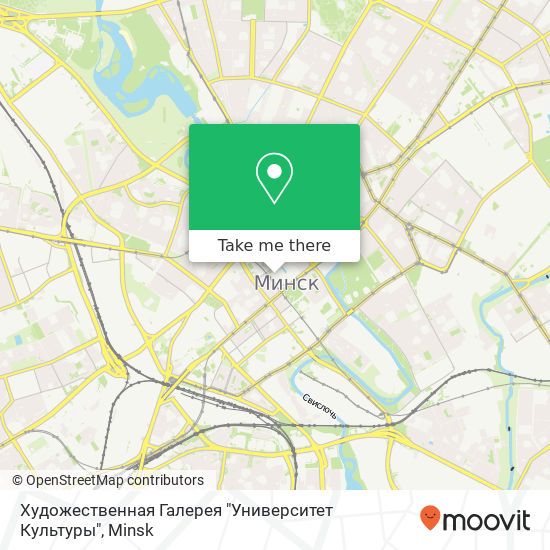 Художественная Галерея "Университет Культуры" map