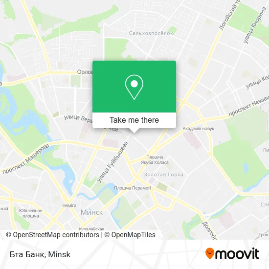 Бта Банк map