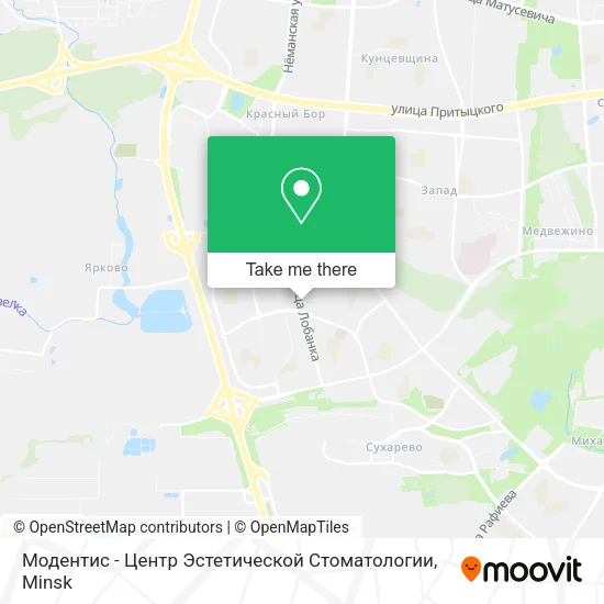 Модентис - Центр Эстетической Стоматологии map