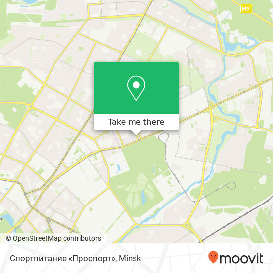 Спортпитание «Проспорт» map