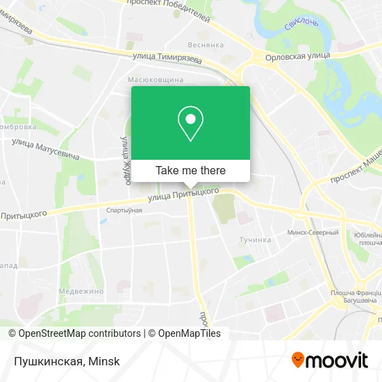 Пушкинская map