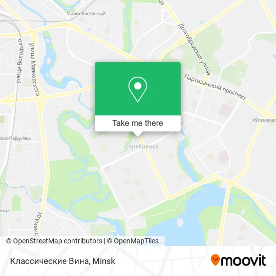 Классические Вина map