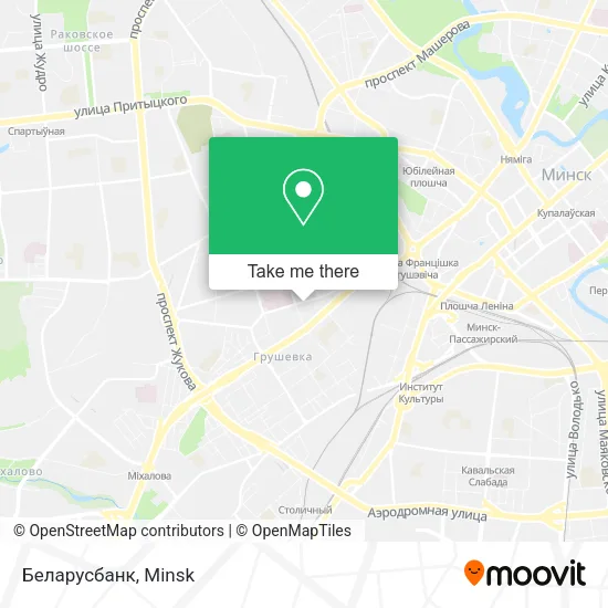 Беларусбанк map