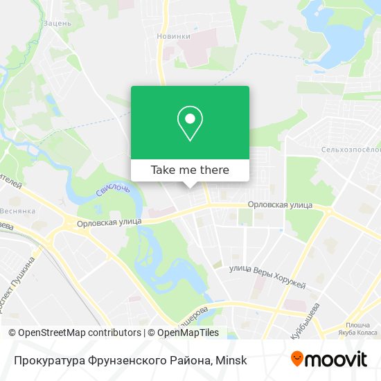 Прокуратура Фрунзенского Района map