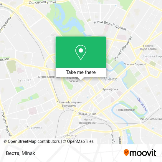 Веста map