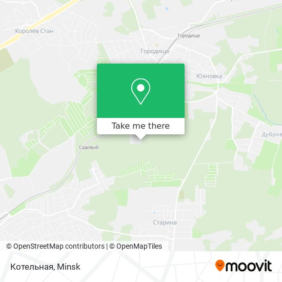 Котельная map