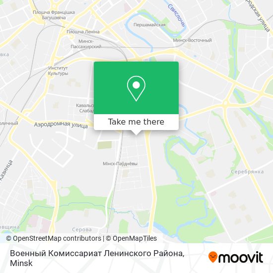 Военный Комиссариат Ленинского Района map