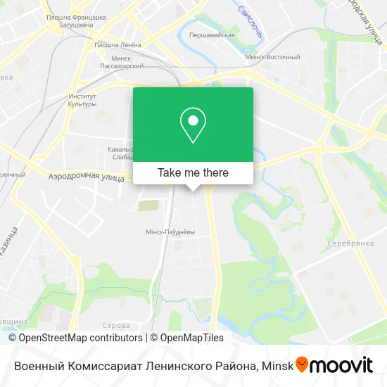 Военный Комиссариат Ленинского Района map