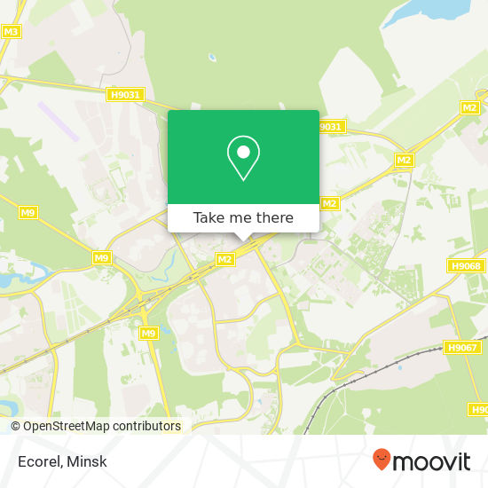 Ecorel map