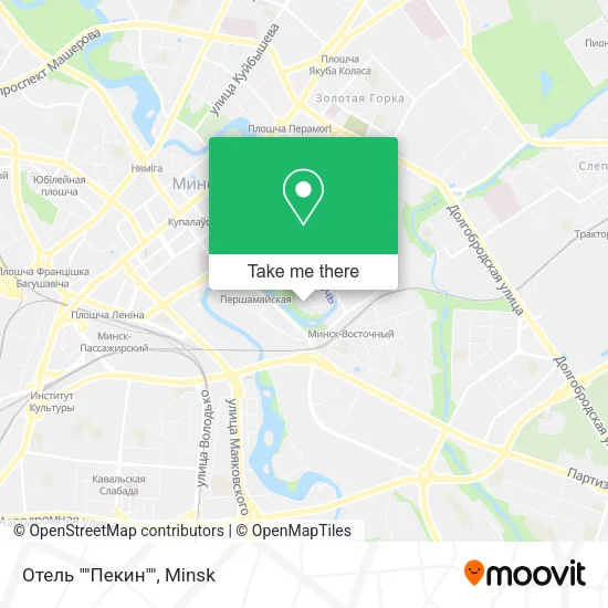 Отель ""Пекин"" map