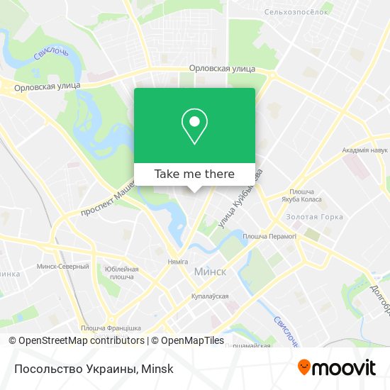 Посольство Украины map