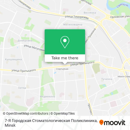 7-Я Городская Стоматологическая Поликлиника map