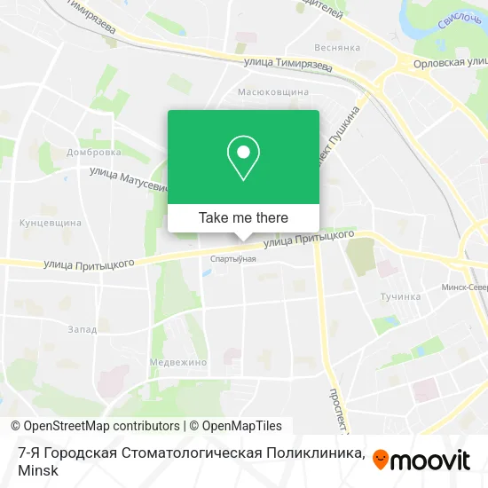 7-Я Городская Стоматологическая Поликлиника map