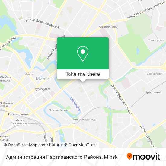 Администрация Партизанского Района map