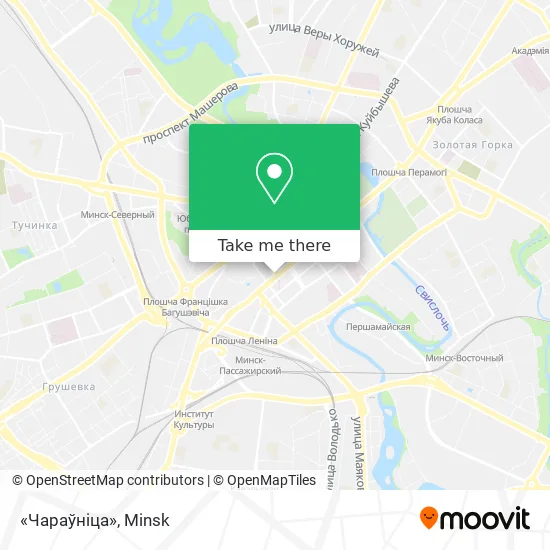 «Чараўніца» map