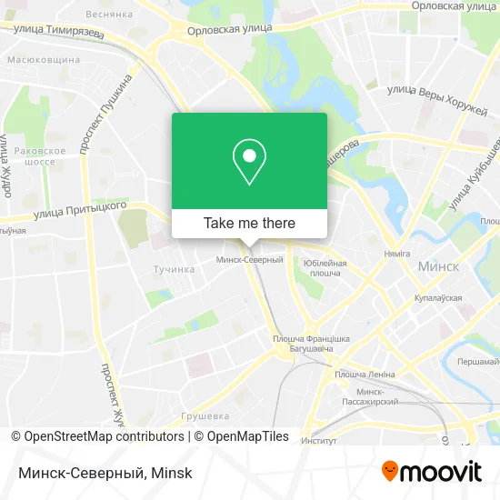 Минск-Северный map