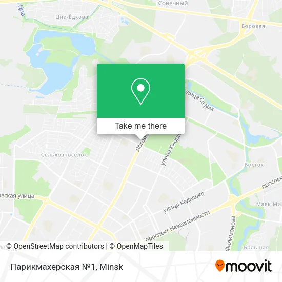 Парикмахерская №1 map