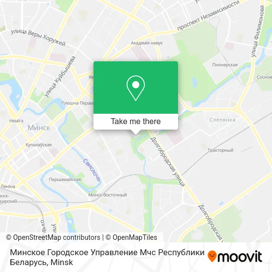 Минское Городское Управление Мчс Республики Беларусь map