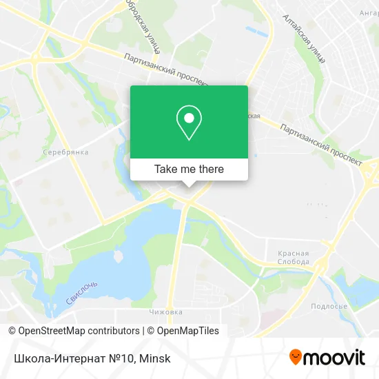 Школа-Интернат №10 map