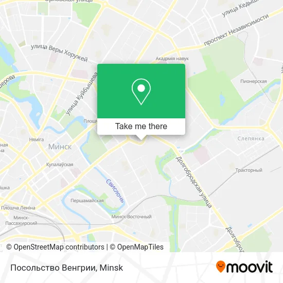 Посольство Венгрии map