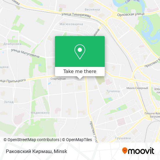Раковский Кирмаш map