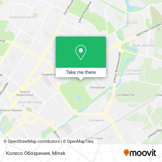 Колесо Обозрения map
