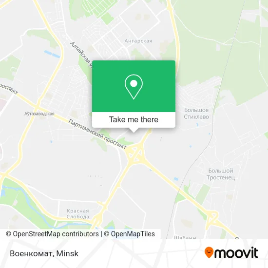 Военкомат map