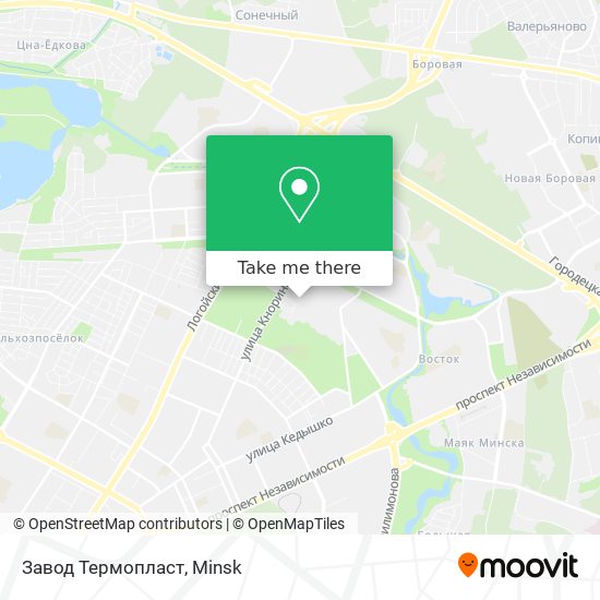 Завод Термопласт map