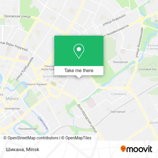 Шикана map
