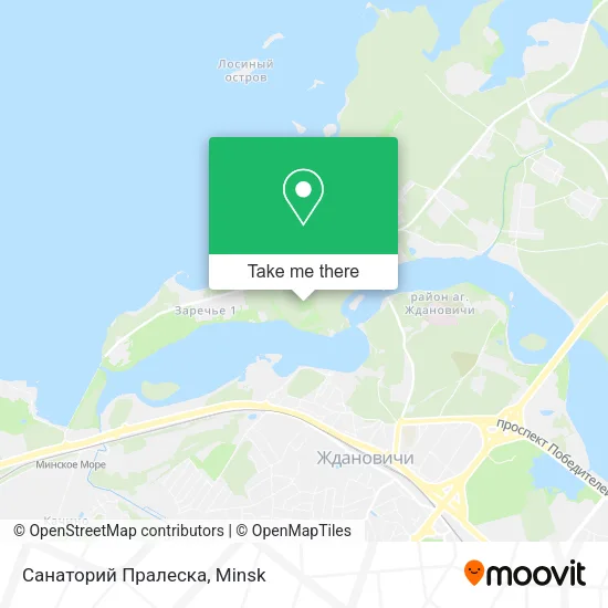 Санаторий Пралеска map