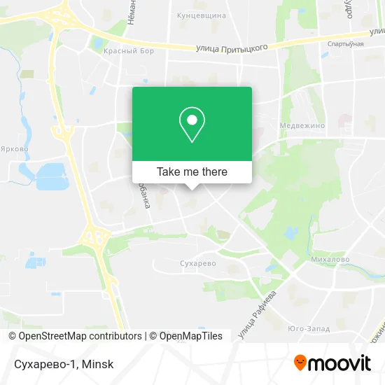 Сухарево-1 map