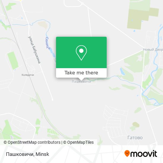 Пашковичи map