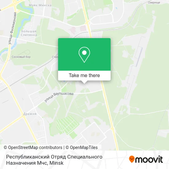 Республиканский Отряд Специального Назначения Мчс map