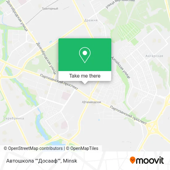 Автошкола ""Досааф"" map