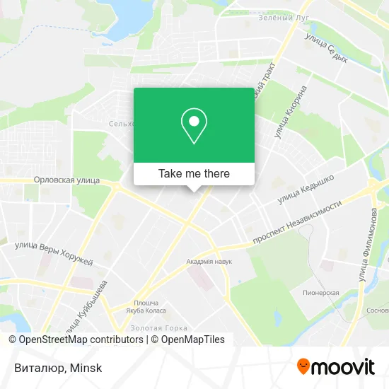 Виталюр map
