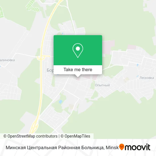 Минская Центральная Районная Больница map