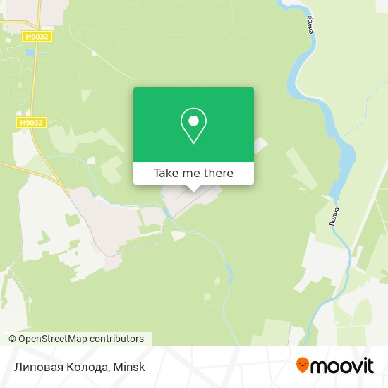 Липовая Колода map