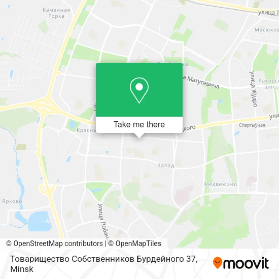 Товарищество Собственников Бурдейного 37 map