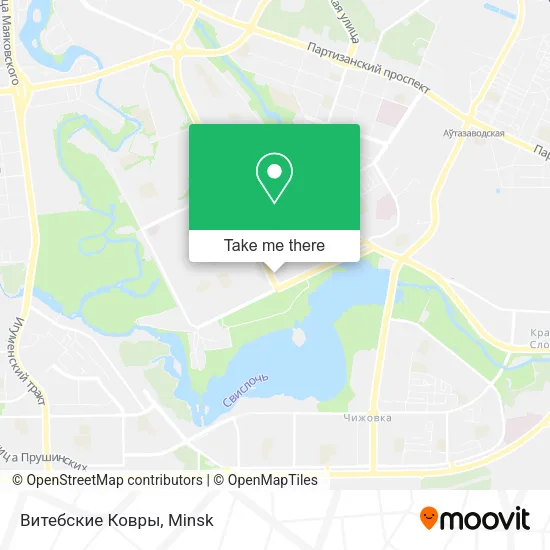 Витебские Ковры map