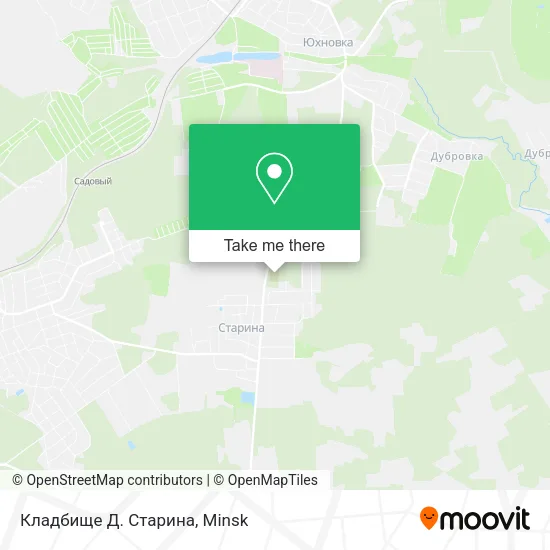 Кладбище Д. Старина map