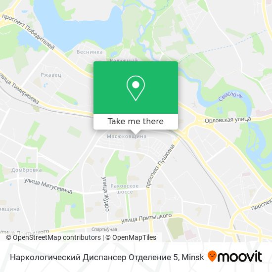 Наркологический Диспансер Отделение 5 map